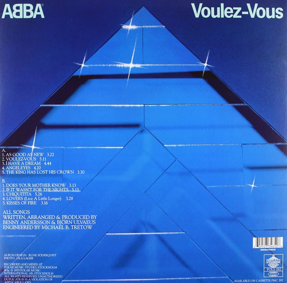 ABBA Voulez-Vous サイン入りLPレコード ABBA Voulez-Vous サイン入りLPレコード Voulez-Vous (Picture